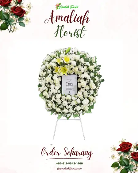 Krans Bunga Duka Mangoli Selatan